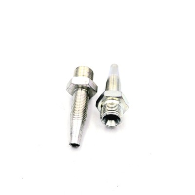 Embout à visser mâle BSP pour tuyau flexible hydraulique 1SN 2SN