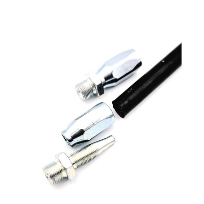 Embout à visser mâle BSP pour tuyau flexible hydraulique 1SN 2SN