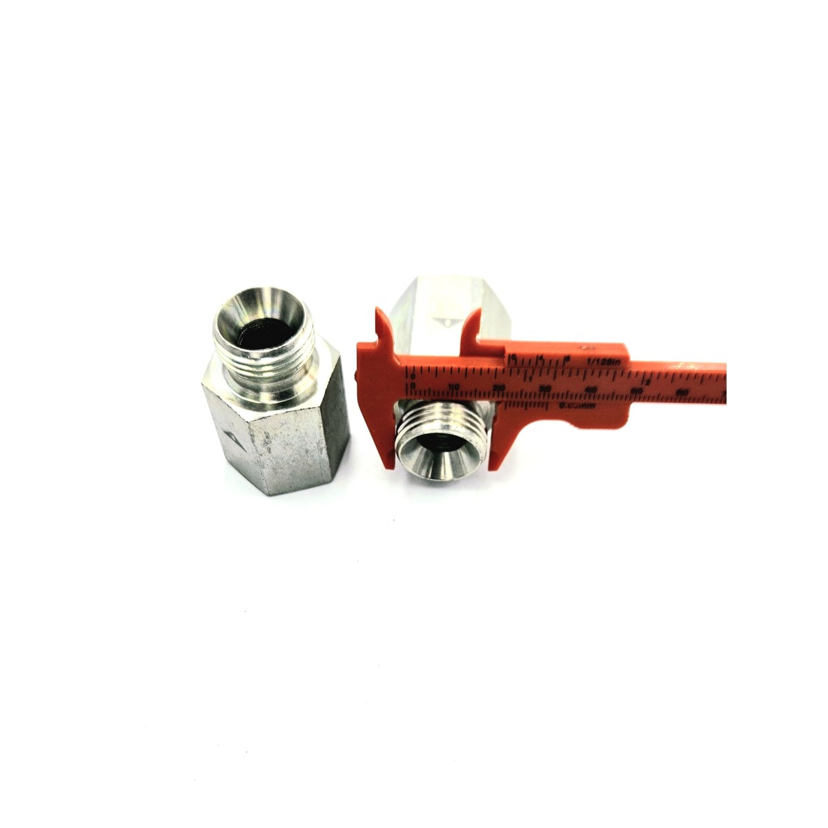 Adaptateurs Hydrauliques Réduction M22x1.5 à M16x1.5 – Lot De 4 | Acier Galvanisé, Pivotants | Pour Circuits Huile, Pression élevée