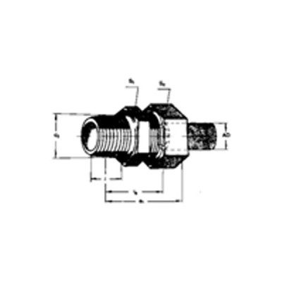 Union gaz conique série lourde