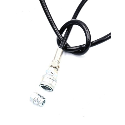 Flexible de lavage haute pression équipé coupleur inoxydable