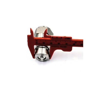 Coupleur mâle à clapet acier inoxydable ISO A