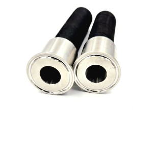 Tuyau refoulement vapeur 170 °C équipé tri clamp