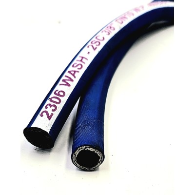 Tuyau de lavage pour nettoyeur haute pression 2SC Bleu toilée