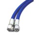Flexible de lavage équipé BSP pour nettoyeur haute pression 2SC bleu
