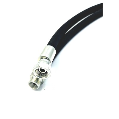 Flexible de lavage équipé BSP pour nettoyeur haute pression 1SN Noir