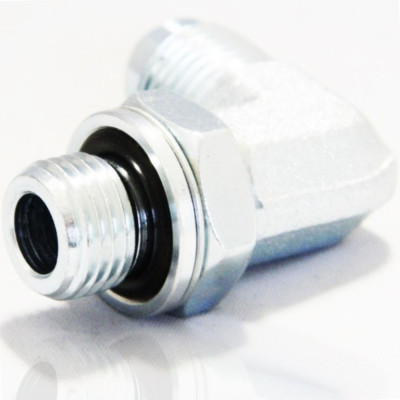 Adapteur MJ X MGCYL inox 90° orientable