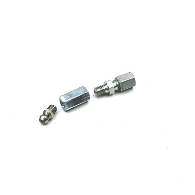Raccord de graissage à visser mâle droit pour tube et écrou 4LL