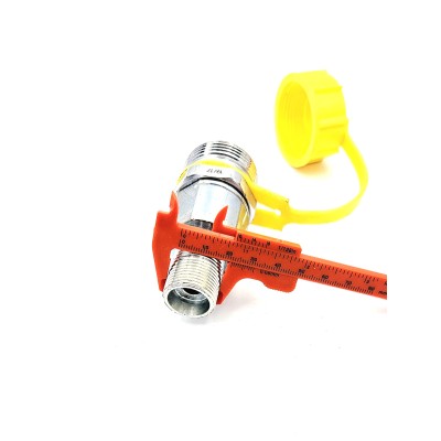 Valve de freinage à visser agricole mâle 22x1.5 15L côté tracteur