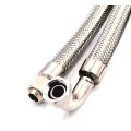 Flexible équipé ondulé tresse inoxydable femelle BSP inox