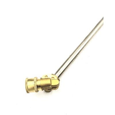 Coupleur rapide pivotant pour nettoyage haut pression en laiton