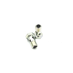 Vis banjo simple métrique acier pour banjo hydraulique