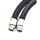 Flexible équipé air comprimé type A AIR 20BAR embout mâle conique