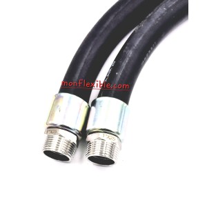 Flexible équipé air comprimé type A AIR 20BAR embout mâle conique