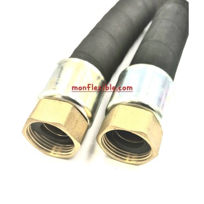 Flexible équipé aspiration refoulement carburant 10 bars