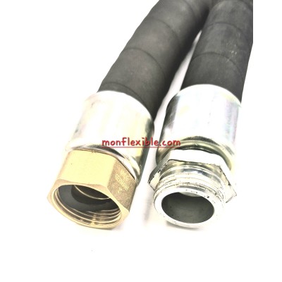 Flexible équipé aspiration refoulement carburant 10 bars