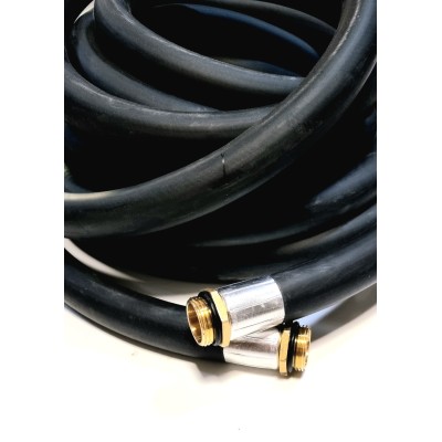 Tuyau refoulement pour gasoil équipé embout mâle