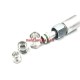 Raccord à souder aluminium climatisation R134a