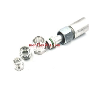 Raccord à souder aluminium climatisation R134a