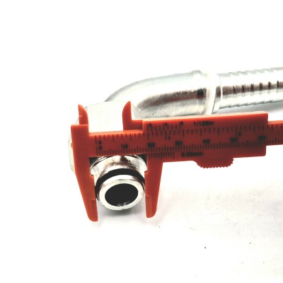 Embout à sertir femelle métrique série DKOL coudé 90°