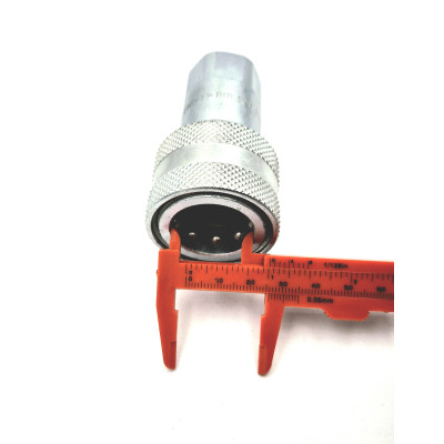 Coupleur femelle à clapet Stucchi ISO B acier