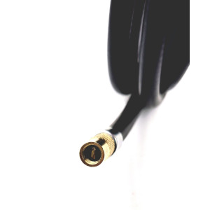 Flexible rallonge pour valve pneumatique équipé femelle BSP coudé