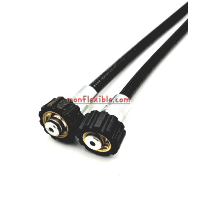 flexible de lavage haute pression équipé embout femelle 22x150