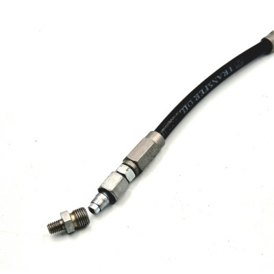 Embout à visser tube lisse droit pour flexible graissage