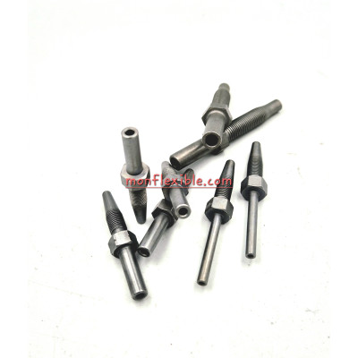 Embout à visser tube lisse droit pour flexible graissage