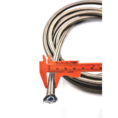 Tuyau PTFE lisse tresse acier inoxydable