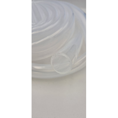 Tuyau silicone translucide flexible et souple