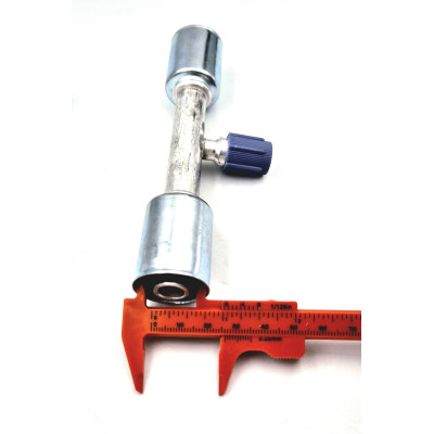 Embout pré serti double ALU jupe acier pour tuyau A/C climatisation Standard