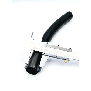 Embout a bride Alu coudé 90° pour tuyau de climatisation R134a