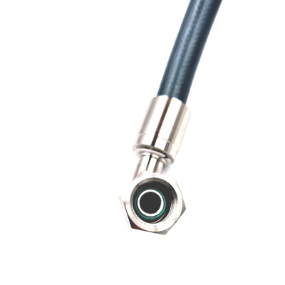 Flexible équipé embouts serti BSP inox tuyau lavage haute pression