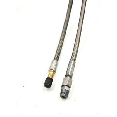 Flexible équipé rallonge de valve pneumatique haute pression