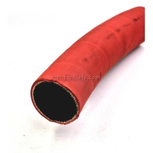 Tuyau de refoulement d'eau EPDM rouge