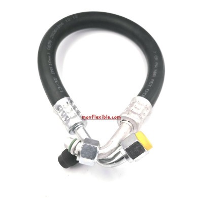Tuyau de climatisation équipé sur mesure flexible a/c standard