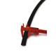 Flexible 1SC compact tresse acier tuyau hydraulique