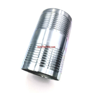 Jonction double cannelure inoxydable pour tuyau industriel