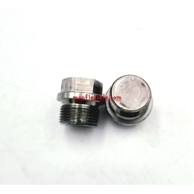 Bouchon obturateur mâle métrique adaptateur hydraulique