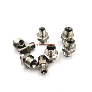 Adaptateurs union double mâle BSP x mâle BSP conique Inoxydable