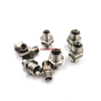Adaptateurs union double mâle BSP x mâle BSP conique Inoxydable