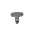 Adaptateur Té Mâle JIC X Mâle Gaz cylindrique orientable X Mâle JIC