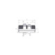 Adapteur MORFS X MORFS CL (Passe-cloison)