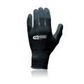 12 gants microfibres noirs