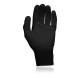 12 gants microfibres noirs