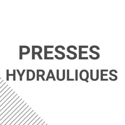 Presses hydrauliques
