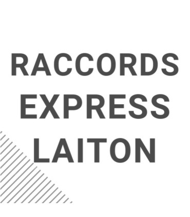 Raccords express laiton