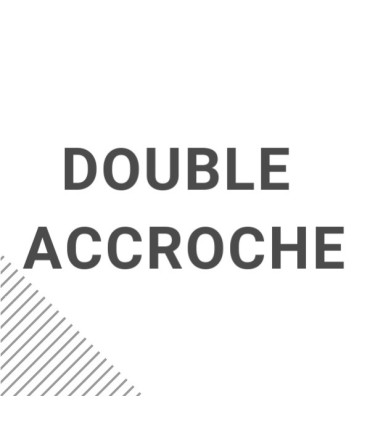 Double accroche