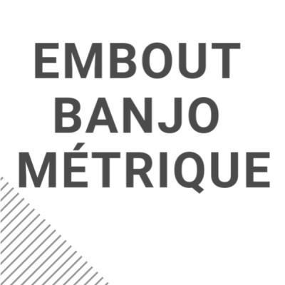 Embout Banjo métrique